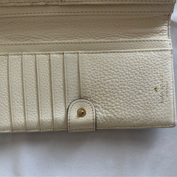 EUC Kate Spade New York blue bi-fold wallet - Picture 7 of 12